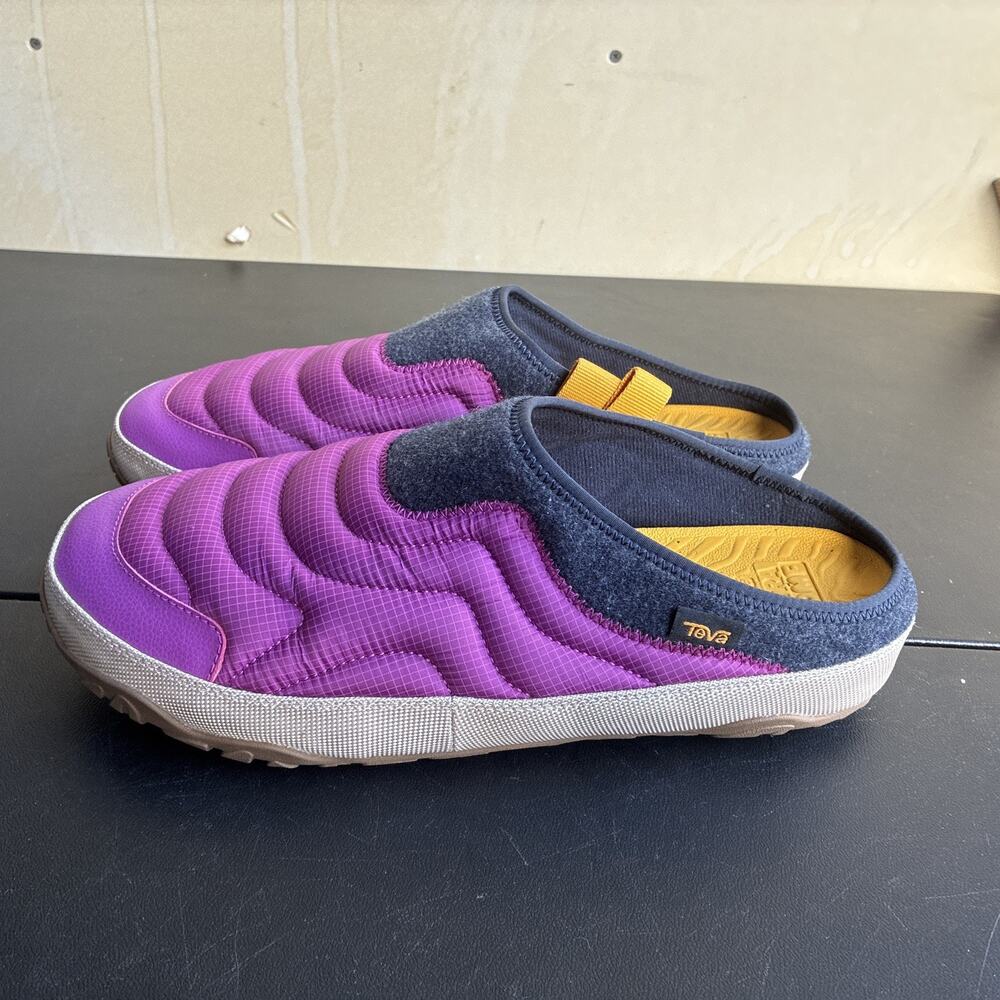 TEVA VIOLA ALL GENDER ReEMBER TERRAIN SLIP-ON SHOES, WOMEN US 12 Men’s 10 Clean